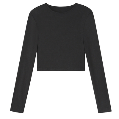 春季新款长袖T恤显瘦上衣