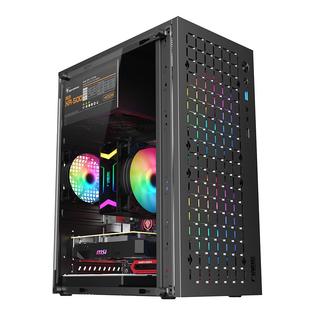 九尾狐H6 diy组装电脑机箱台式机atx迷你小型主机箱matx侧透itx