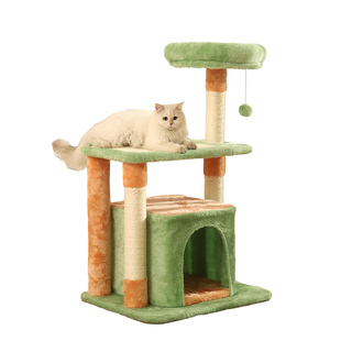猫爬架猫窝一体四季通用猫咪跳台剑麻小型家用不占地多层猫架子