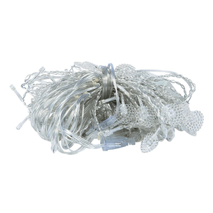 照片夹子网红墙装饰彩灯房间心形窗帘灯生日室内布置浪漫求婚氛围