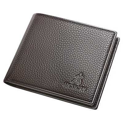 稻草人钱包男士真皮卡包多卡位