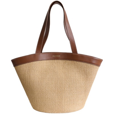 AbbottVINTAGE【新大饺子包】原创编织牛皮通勤大包单肩女包新品