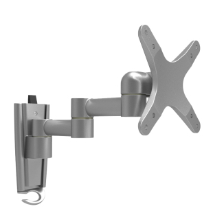 长臂猿壁挂显示器支架伸缩旋转挂架电脑支架L04电视支架32寸铝