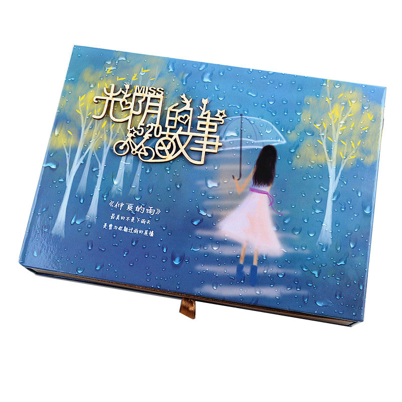 同学录纪念册创意立体盒装活页