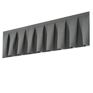 全遮光窗帘帘头成品窗幔头窗帘顶部遮光自粘魔术贴免安装飘窗帘头