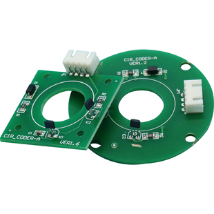 展鹏门机编码器CIR-CODER-A VER1.2电梯轿门编码器线路板CODE-A
