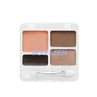 【送双头刷】妈生感四色卧蚕盘眼影盘眼线下至平价学生新手化妆品