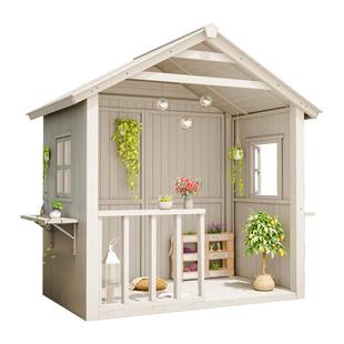 户外庭院茶室凉亭室外别墅阳光房景区木屋楼顶花园遮阳雨棚小亭子