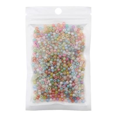 超优仿玉石冰种奶油米珠散珠