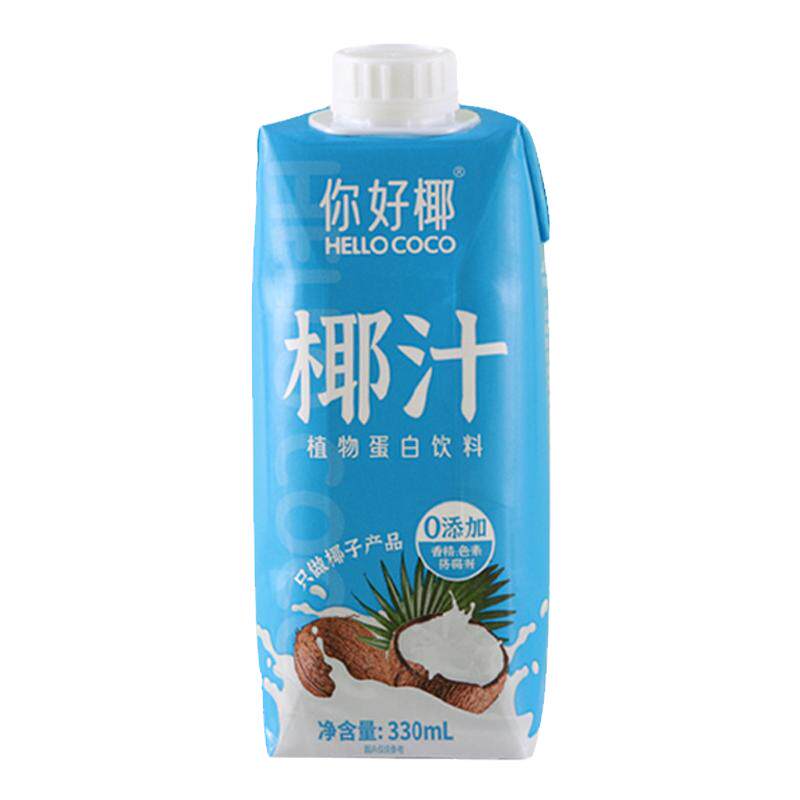 你好椰330ml*6椰奶新鲜