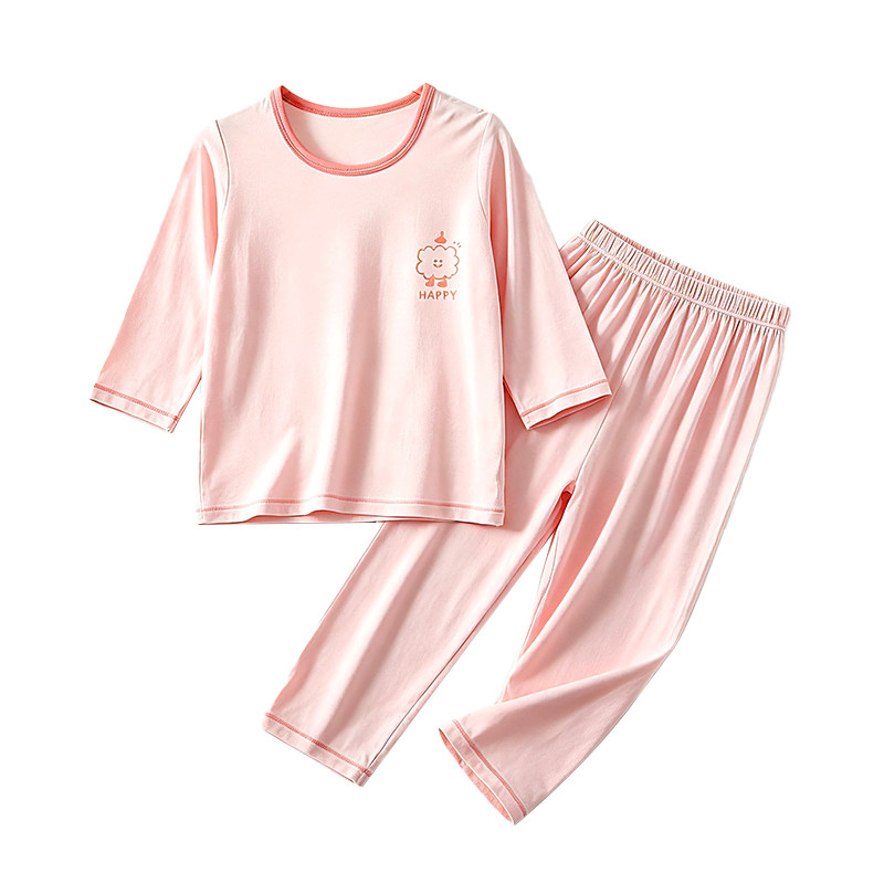 巴比象儿童睡衣套装空调服