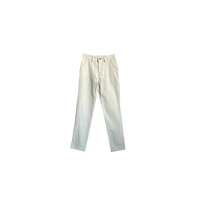 休闲自然腰灯芯绒显瘦裤