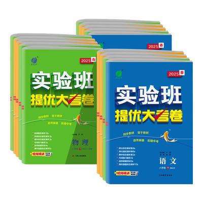 2025版实验班初中提优大考卷七年级上八年级下九年级上册下册科学浙教版语文数学英语物理化学人教版单元同步期中期末试卷春雨教育