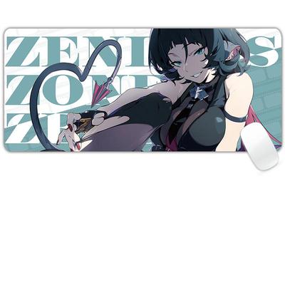 二次元动漫游戏鼠标垫加厚锁边电脑桌垫键盘垫超大沉默魔女的秘密