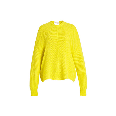 【羊驼毛】ZHUCHONGYUN2026春新款东方极简宽松针织上衣