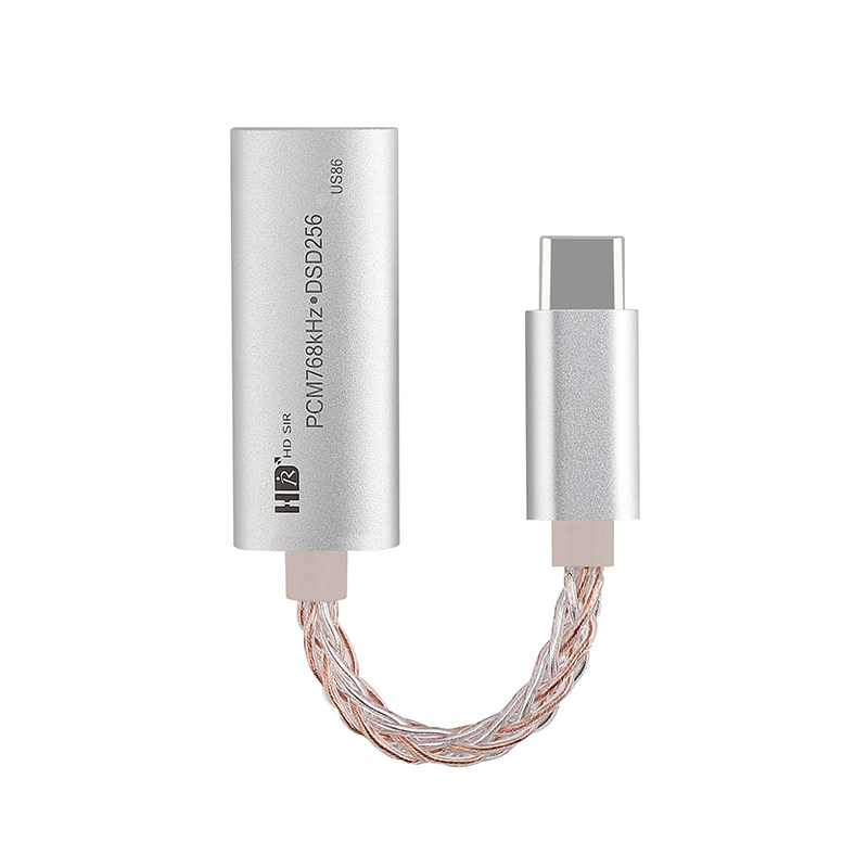 小尾巴tpyec线解码器耳放耳分器便携usb手机耳机功放hifi外置声卡