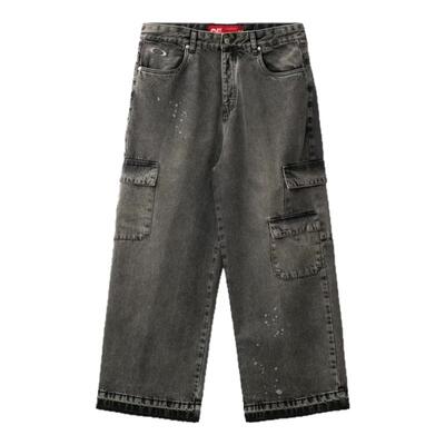 欧克利联名休闲运动裤牛仔裤