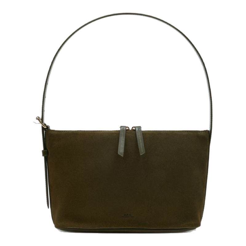 【粉丝专享】A.P.C. Vera 单肩包 - 皮质 - 卡其色