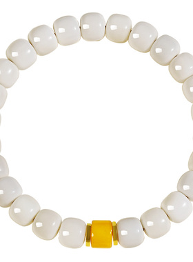 宫里上新纯天然白玉菩提手串