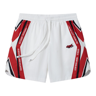 维动聚变运动短裤男篮球美式跑步训练四分裤潮牌夏薄款梭织休闲裤