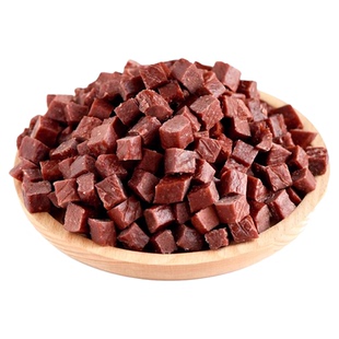 训犬牛肉粒狗狗宠物零食训练奖励营养食品磨牙中小型犬拌粮边角料