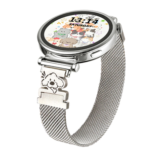 适用华为gt5/6新款手表带金属磁吸watchgt4系列手表链女士5pro女表智能运动watch4专用高级感3/2女款手链夏天