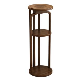 客厅中式电视柜旁边落地摆件轻奢高档大型装饰高级创意玄关摆设