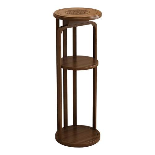 客厅中式电视柜旁边落地摆件轻奢高档大型装饰高级创意玄关摆设