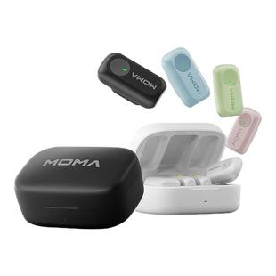 猛玛LARK A1多巴胺迷你直播麦彩色领夹式无线手机降噪麦克风猛犸