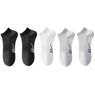 回力100%纯棉袜子男款夏季薄款短袜10A抗菌防臭吸汗透气休闲船袜