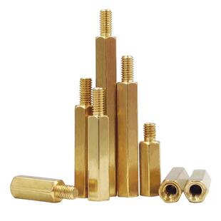 六角单头铜柱阴阳隔离柱机箱电脑主板支撑柱安防监控M3M4M5M6M8+6