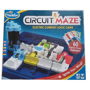送电池美国thinkfun儿童益智力玩具电路迷宫3D立体8-15岁