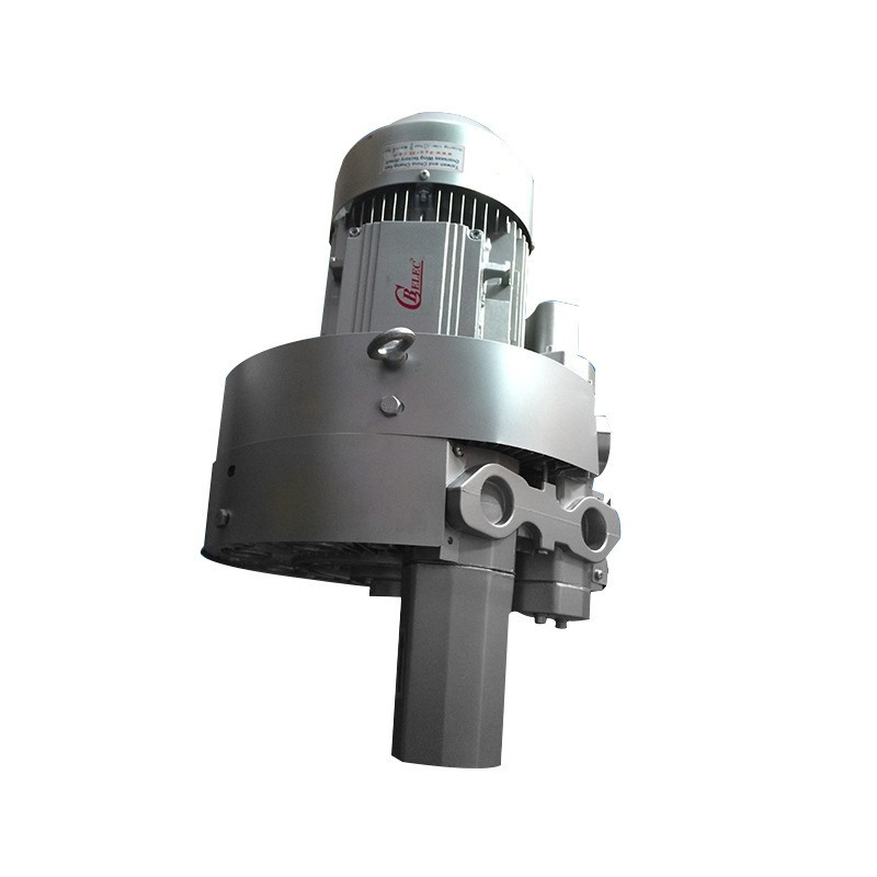 380V双段高压漩涡式鼓风机 批发鱼塘增氧机强压3.4KW高压鼓风机