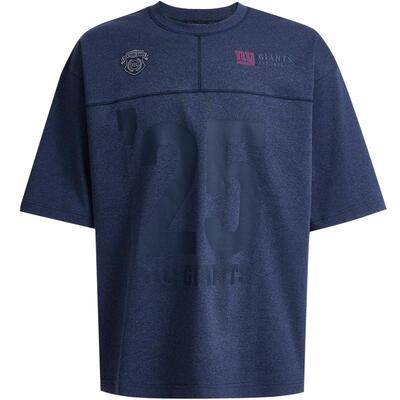 SEASON HIGH男装春季新款NFL联名刺绣廓形圆领短袖T恤