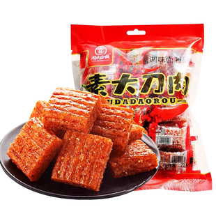 大刀肉辣条块8090后儿时怀旧麻辣休闲香辣素肉小吃零食