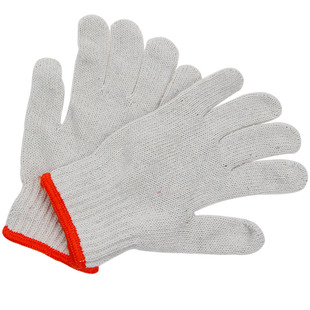 600g克劳保手套工作线手套耐磨棉细纱防护纱手套劳防灵活加厚