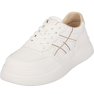 胖mm鞋宽胖脚单鞋41-43大码女鞋2026春季新款时尚板鞋舒适小白鞋