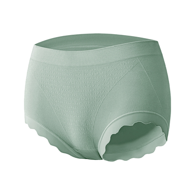 美宅内裤女蚕丝抑菌养护三角短裤