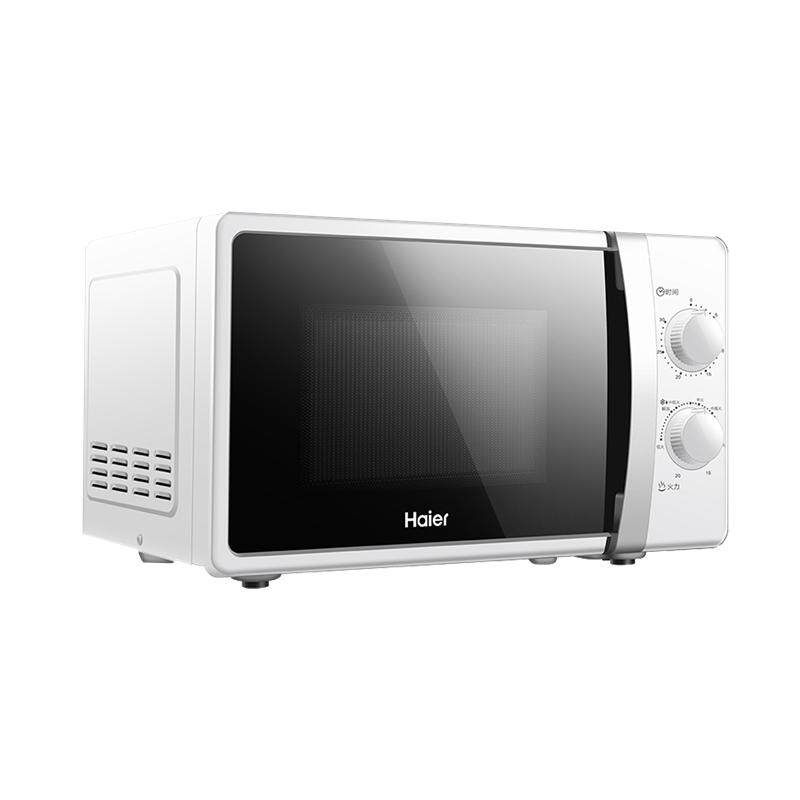 Haier/海尔 MZ-2017W升级20升家用转盘微波炉6档火力旋钮控制方便