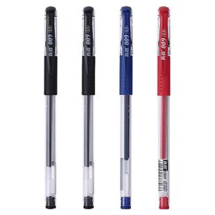 真彩009中性笔官网红笔子弹头0.5mm黑笔教师批改圆珠笔学生专用刷题笔办公学习用品水笔经典签字笔金装12支装