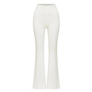 DCW裸感瑜伽长裤女普拉提高弹紧身显瘦健身裤跑步训练运动喇叭裤