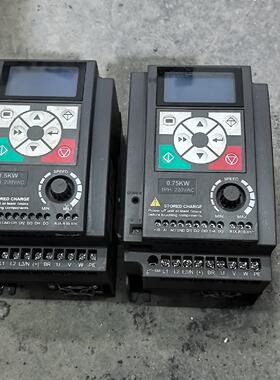 溢价-HD09-2S0P7G-B-S  0.75KW一台（1.5千