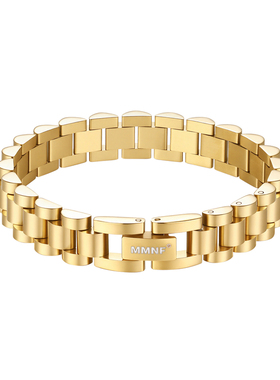 五珠之链18K金银JUBILEE手链