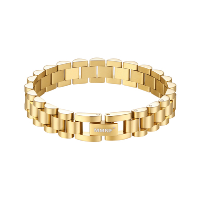 五珠之链18K金银JUBILEE手链