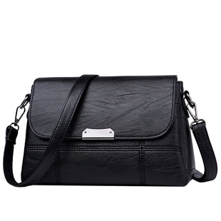 真皮女包2026新款时尚大气单肩斜挎包妈妈包包大容量中年女士背包