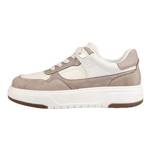 【许嵩同款】BOSSSUNWEN/博斯·绅威内增高厚底板鞋男休闲小白鞋