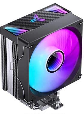 乔思伯CR1000V3散热器CPU风扇ARGB四铜管白色CR1000塔式电脑风冷