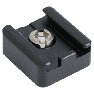 颜左 相机兔笼外加拓展冷靴热靴底座1/4螺丝金属配件摄影机摄像机DV通用外加拓展麦克风补光灯底座子