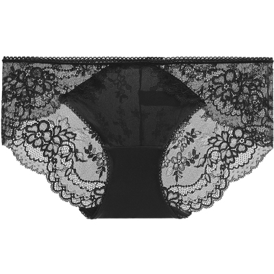 安莉芳蕾丝性感低腰薄款三角裤女士弹力包臀透气舒适内裤EPW0297
