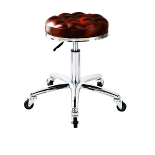 理发店凳子旋转升降靠背美发美容凳滑轮大工凳吧台椅酒吧椅子圆凳